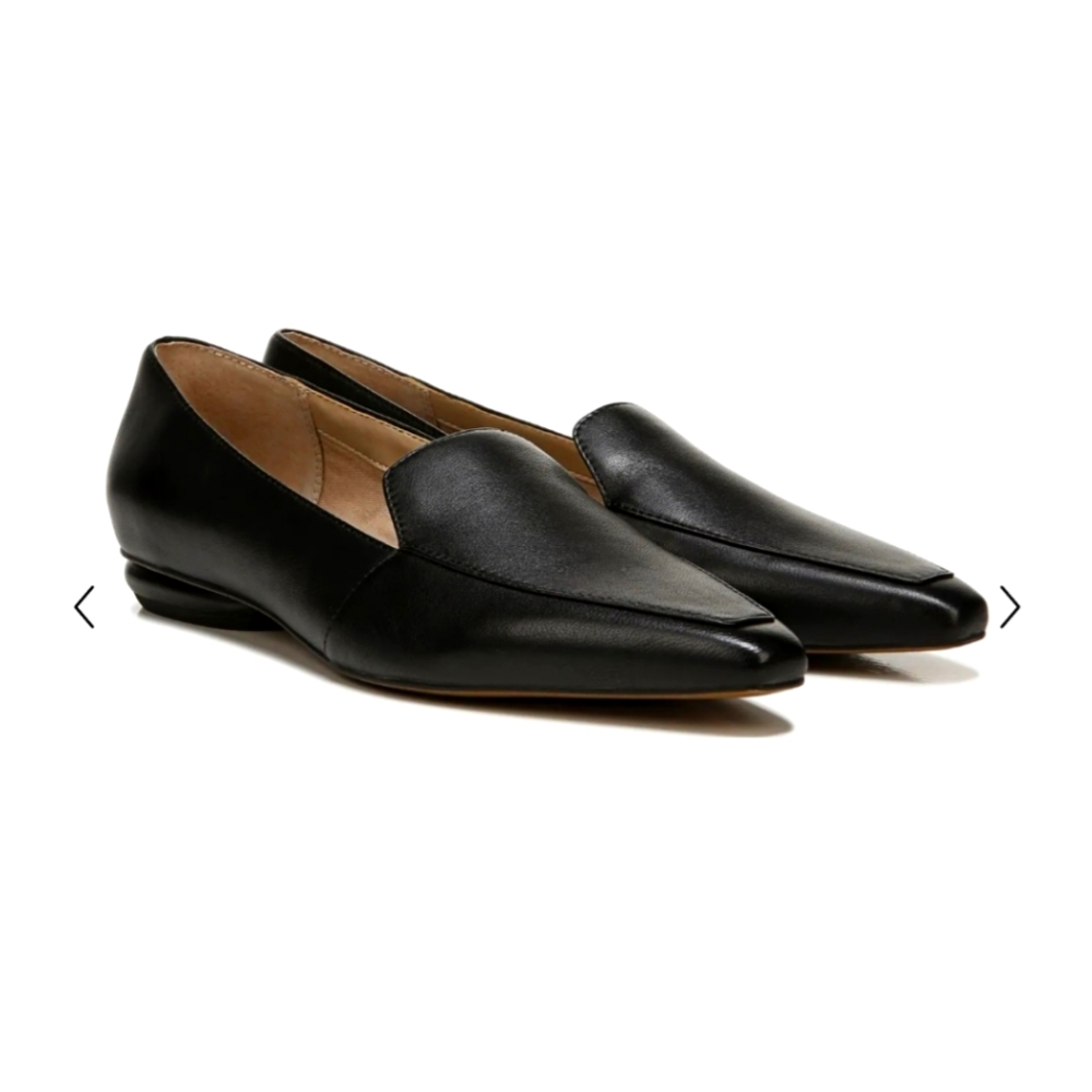 Franco Sarto Black Loafers
